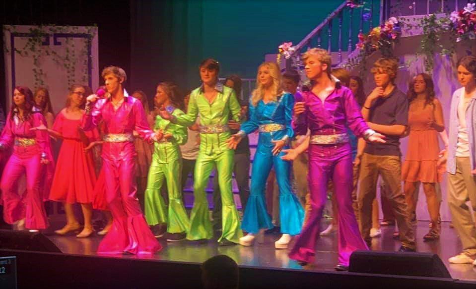 Mama Mia! technicolor cast